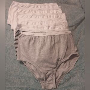 💲NWOT Jockey 7pc Women size 8 Classic Cut Briefs *Washed